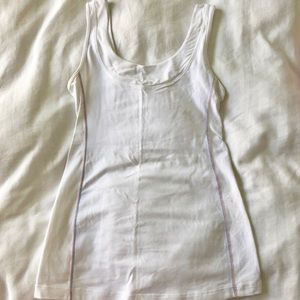 Lululemon white tank